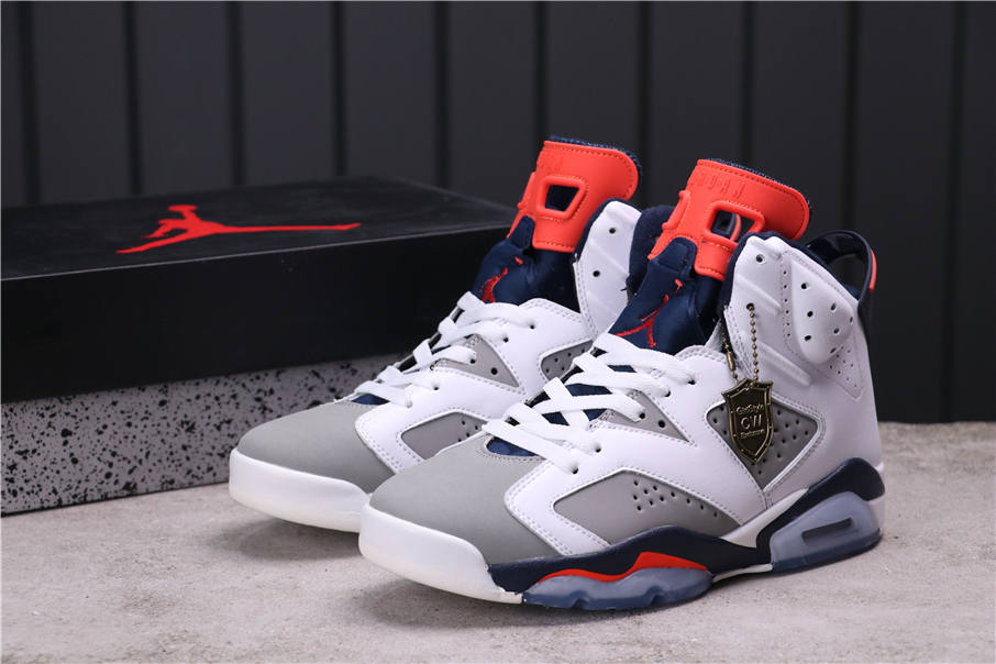 53USD Air Jordan 6 Tinker 384664-104 36-47.5