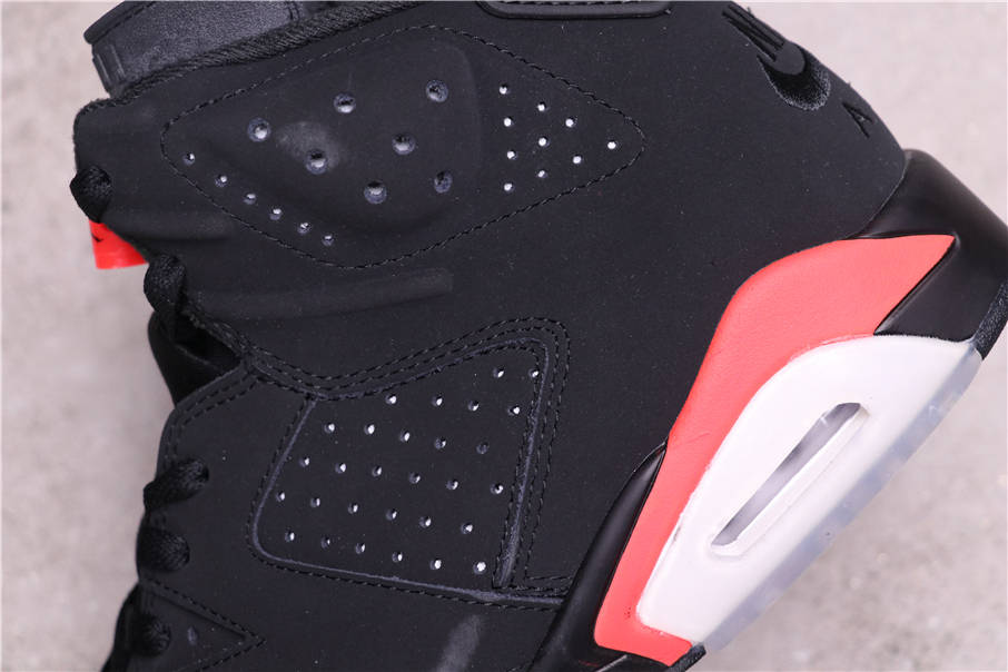 62USD Air Jordan 6 Black Infrared 384664-060 40-48