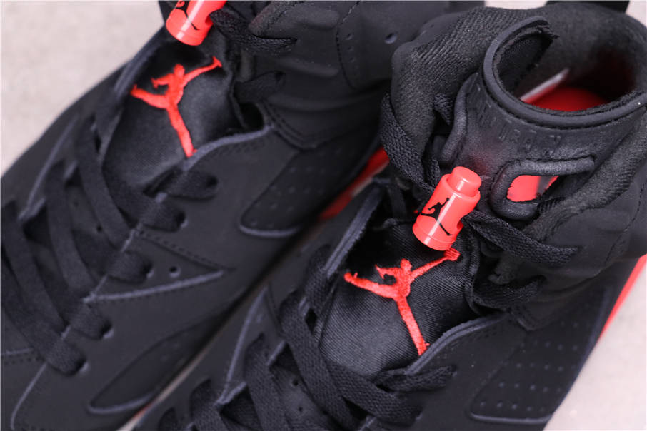 62USD Air Jordan 6 Black Infrared 384664-060 40-48