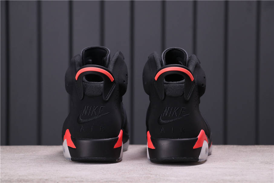 62USD Air Jordan 6 Black Infrared 384664-060 40-48
