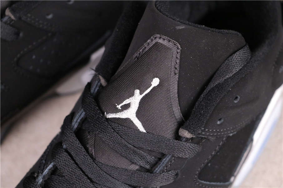 62USD Air Jordan 6 Low Black Chrome 304401-003 40-45