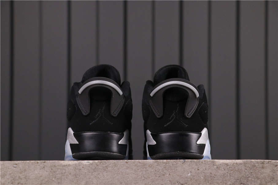 62USD Air Jordan 6 Low Black Chrome 304401-003 40-45