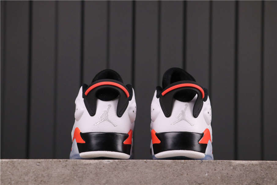 62USD Air Jordan 6 Low White Infrared 304401-123 40-45