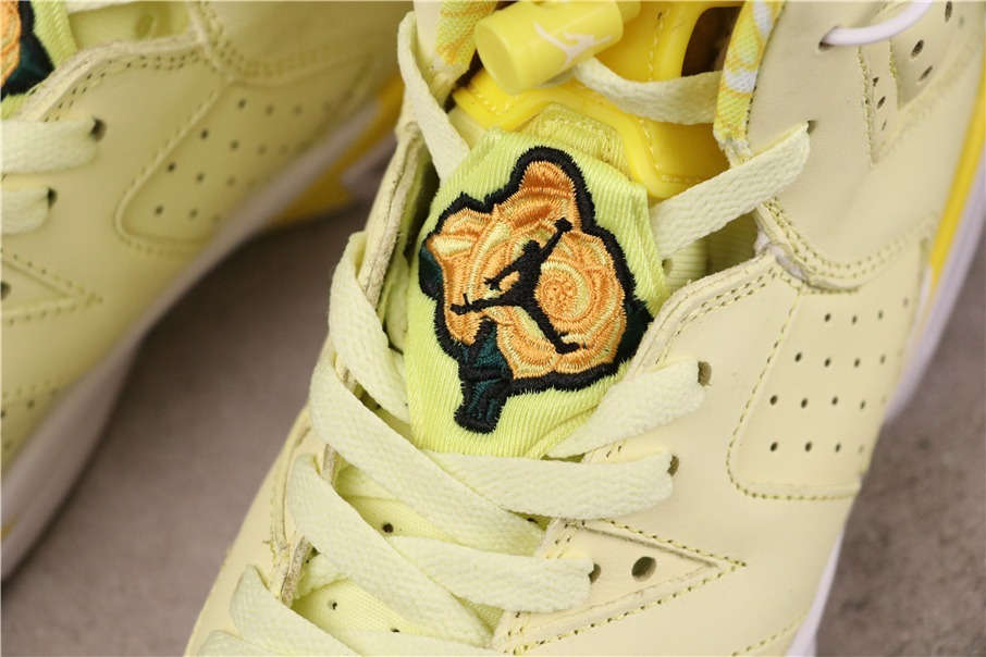 76USD Air Jordan 6 GS Floral 543390-800 36-40