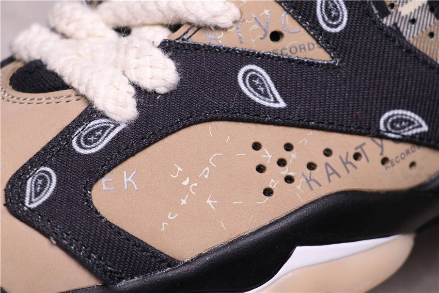 89USD Air Jordan 6 GS Floral CT5058-001 40-47.5