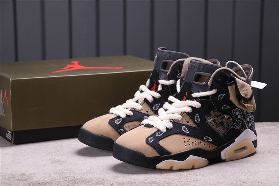89USD Air Jordan 6 GS Floral CT5058-001 40-47.5
