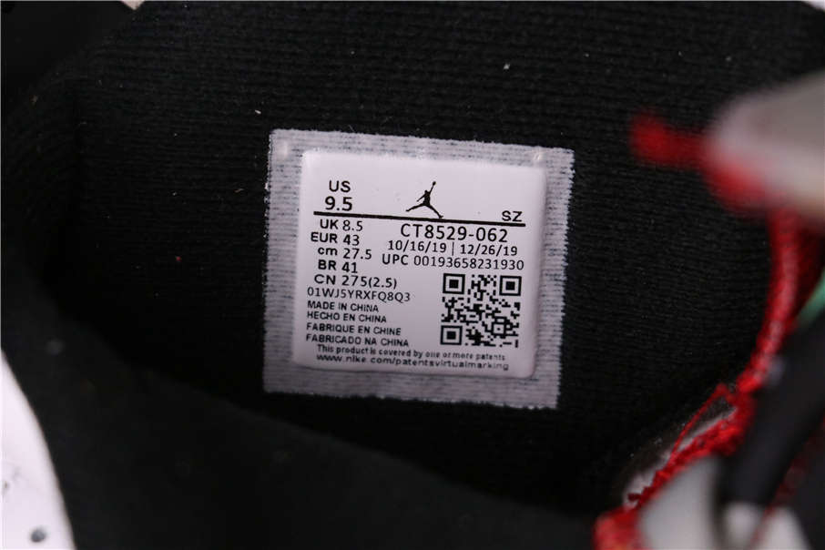 89USD Air Jordan 6 Hare CT8529-062 36-47.5
