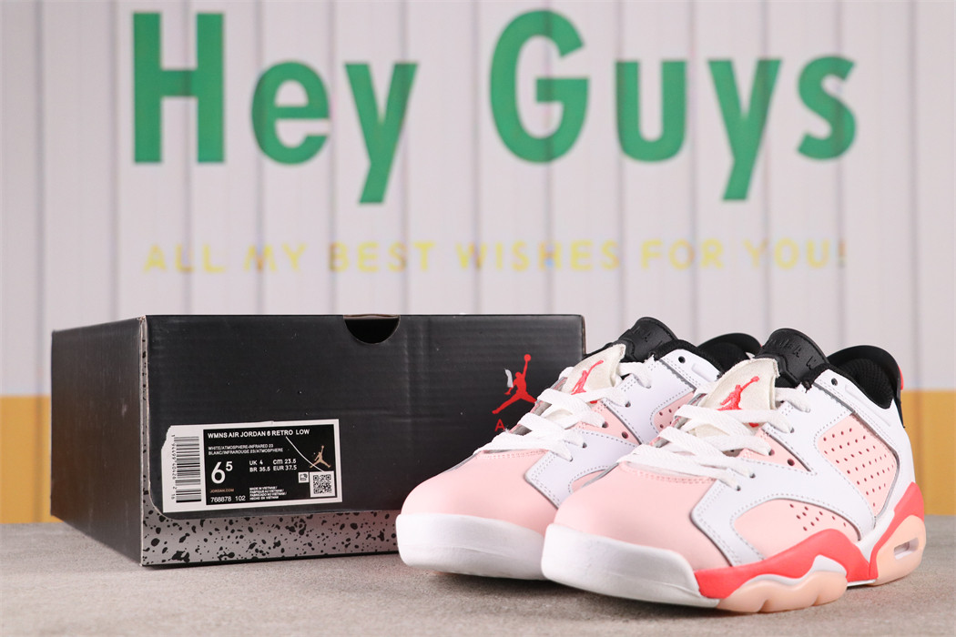 US$44 Air Jordan 6 Low 768876-102 Size 36-47.5