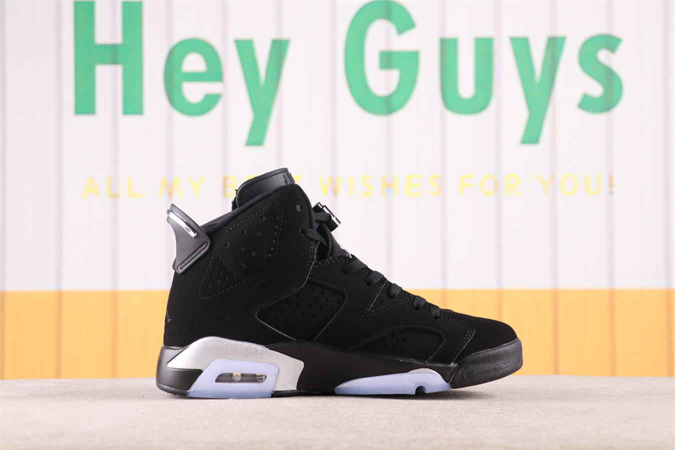 US$48 Air Jordan 6 Metallic Silver DX2836-001 Size 40-46